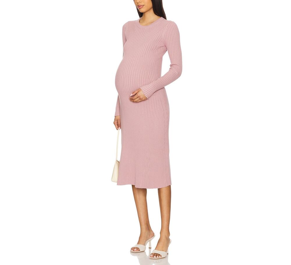 Hatch Ribbed Pink Eliana Dress Size 2